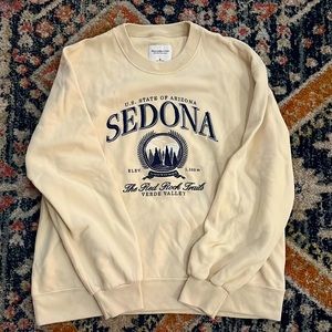 Abercrombie & Fitch Women’s Boyfriend Crew Park Graphic Sweatshirt